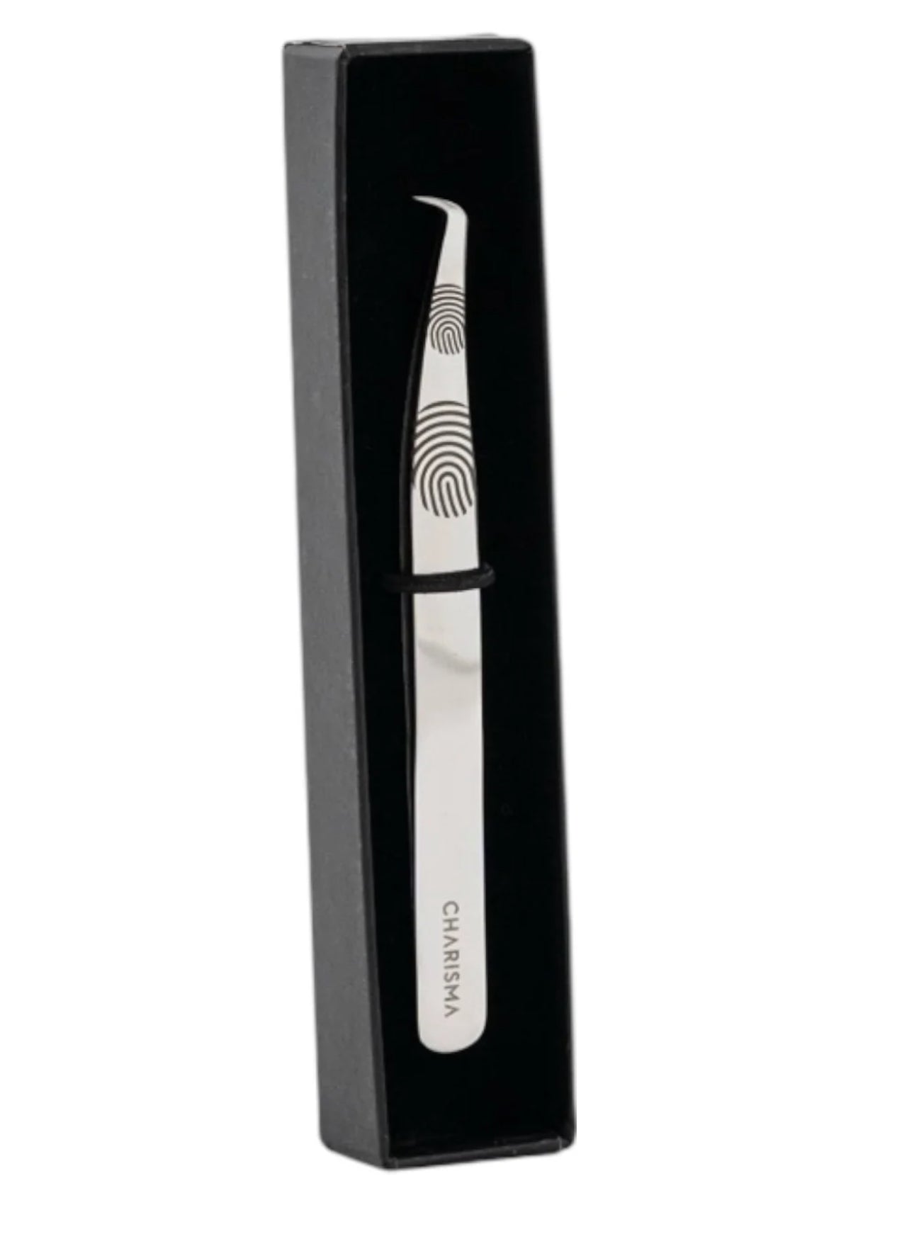 FINGERPRINT Mini Boot 𝟗𝟎° Volume Lash Tweezer (Hand-Sharpened)
